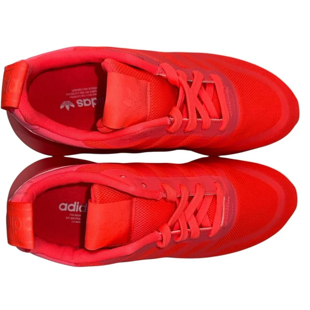 Adidas Youth Size 6 Sneakers Shoes Womens Size 7.5 Multix  Red Casual GX2223 New